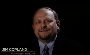 a photo portrait of Jim Copland from the Manhattan Institute amid discussions on a crisis of overcriminalization