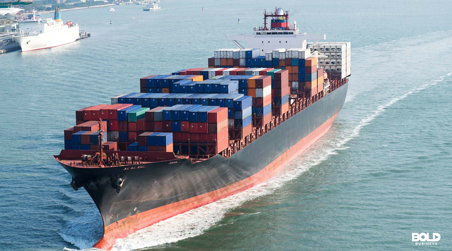 Food production in China shipped to US