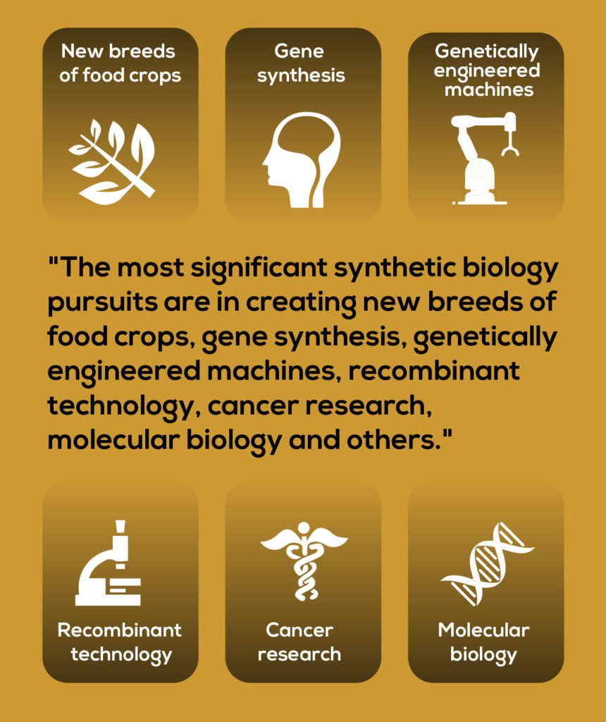 Synthetic Biology for new food crops, research, genetics