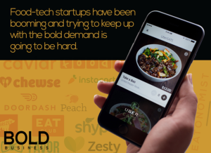 UberEATS is an on-demand food service.