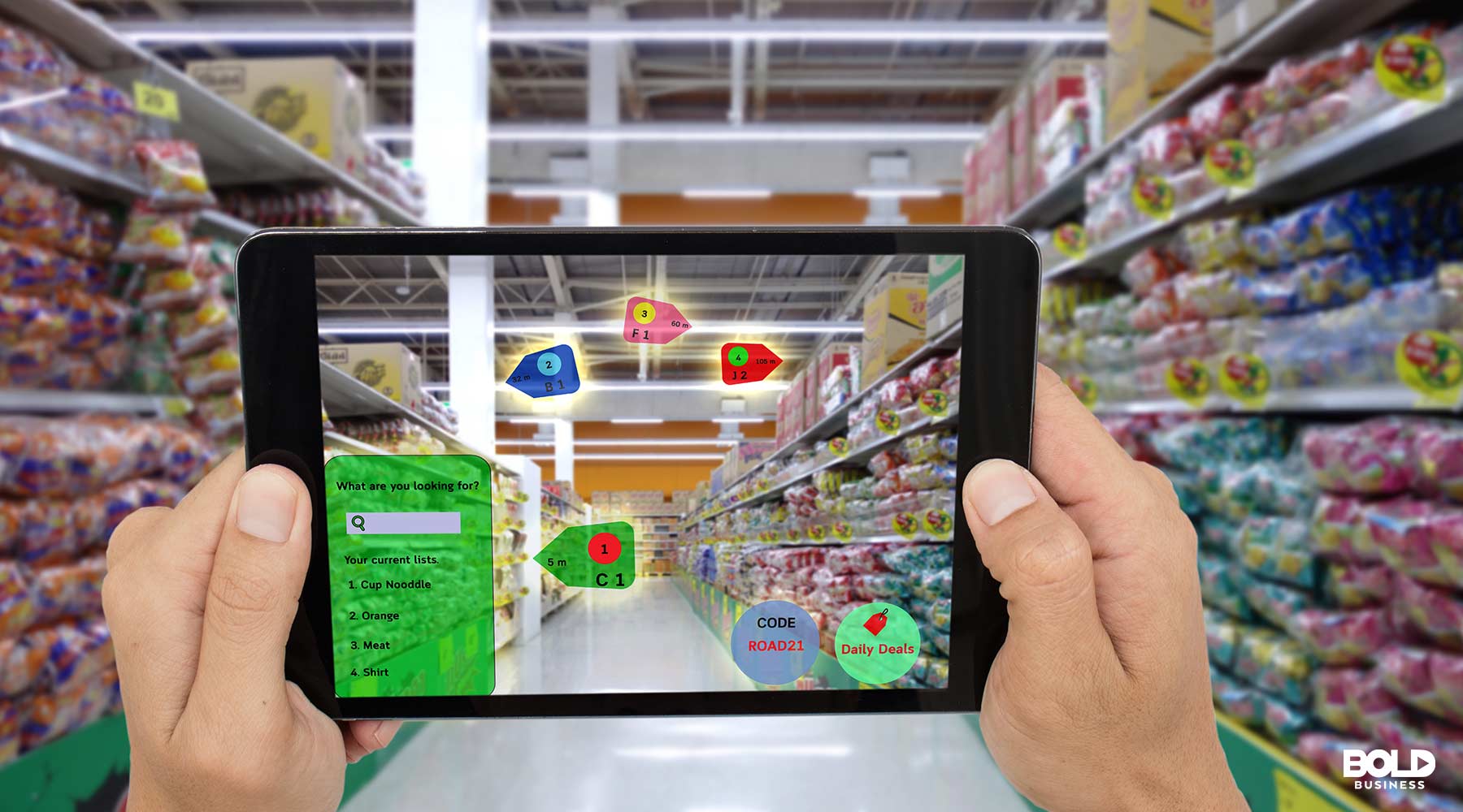 A store using Artificial Intelligence in Retail Business