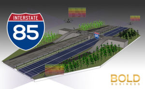 sustainable roads, I 85 road picture