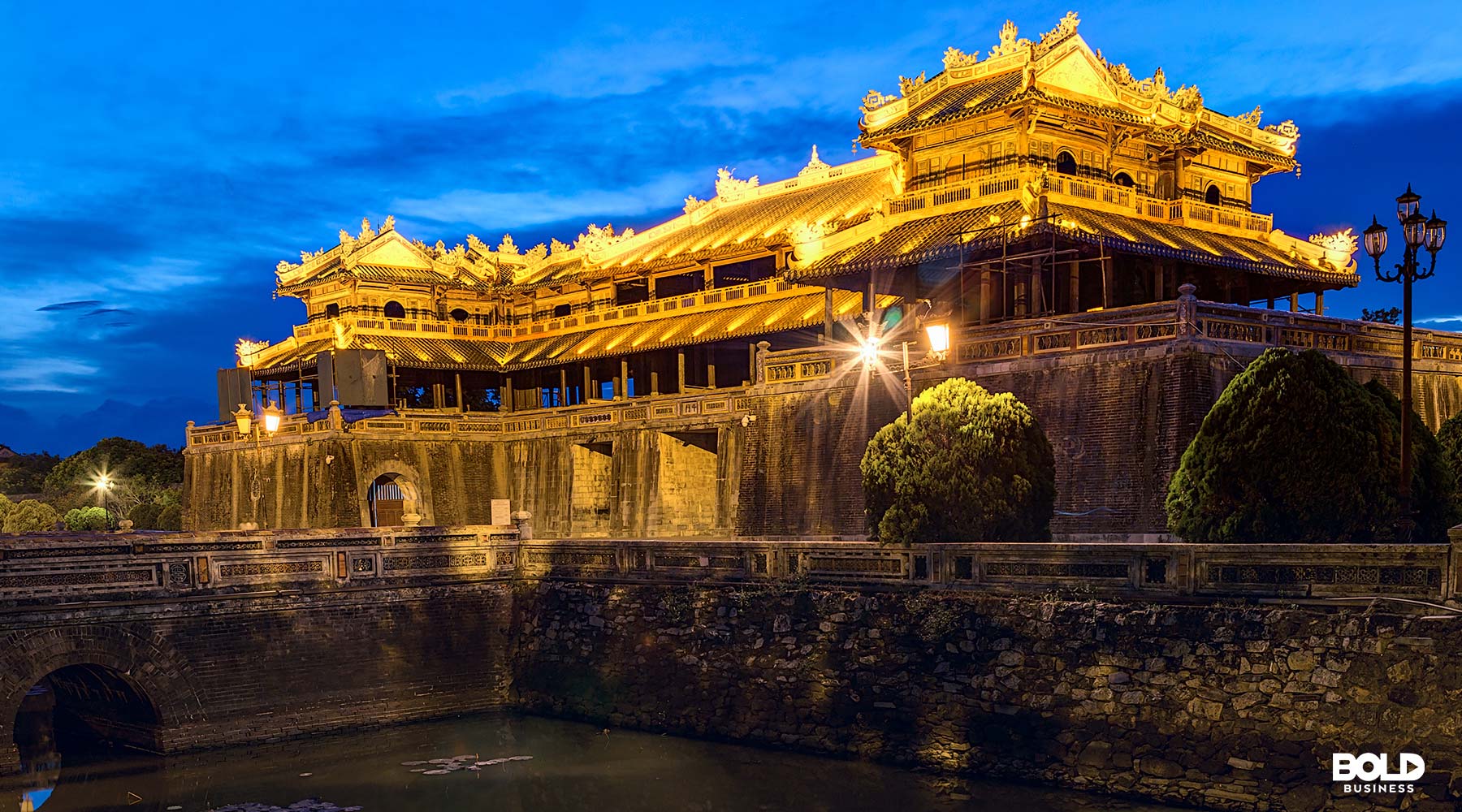 Palace in Hue Vietnam