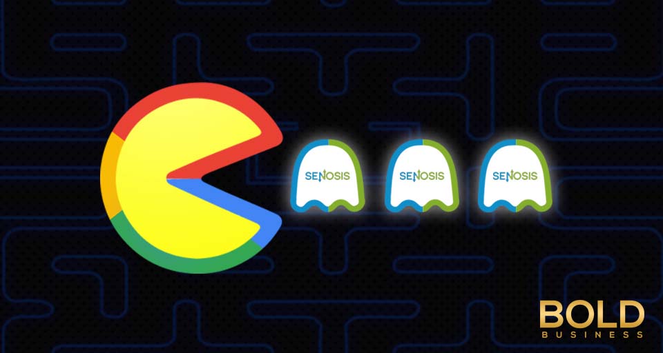Google as Pacman eats Senosis