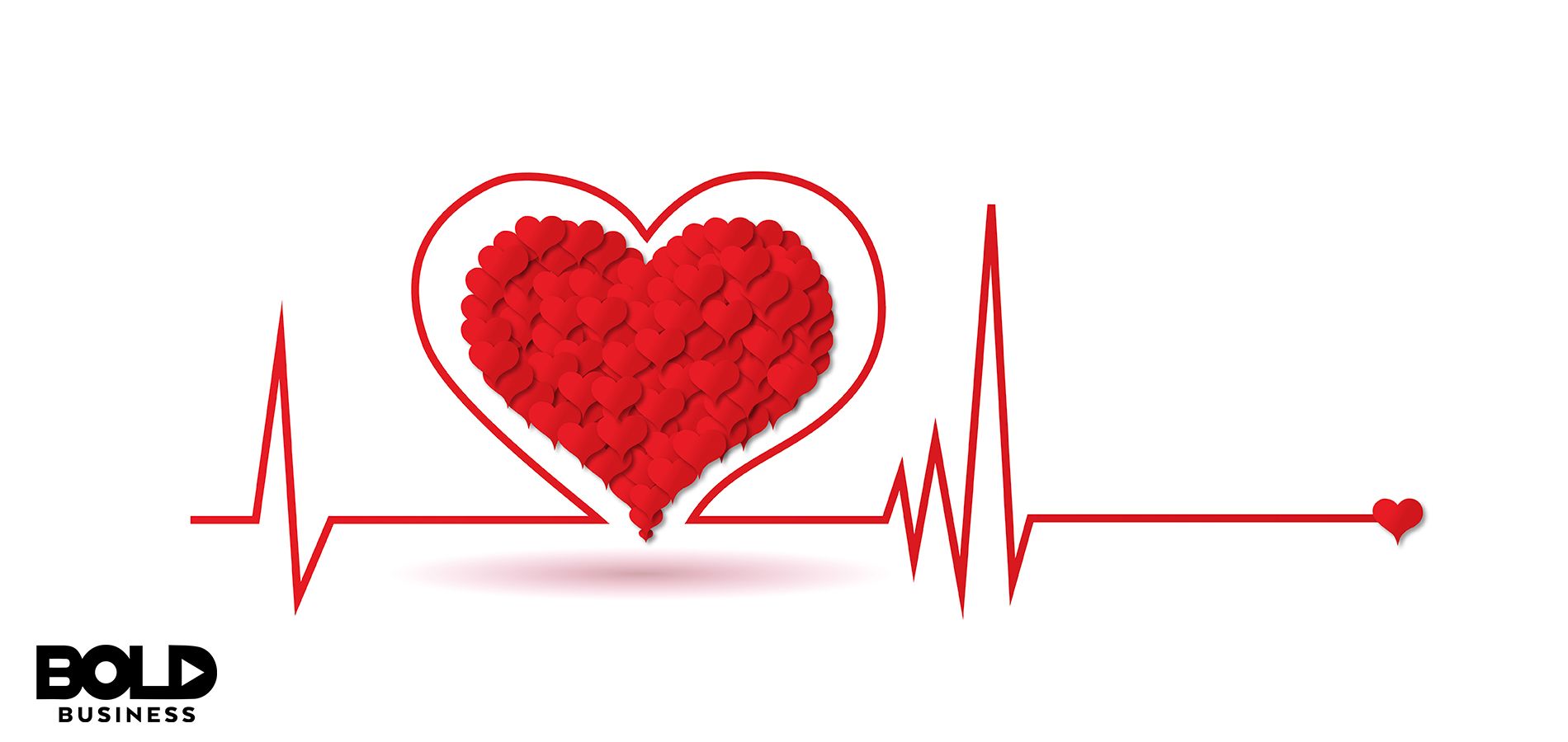 Heart monitor chart.