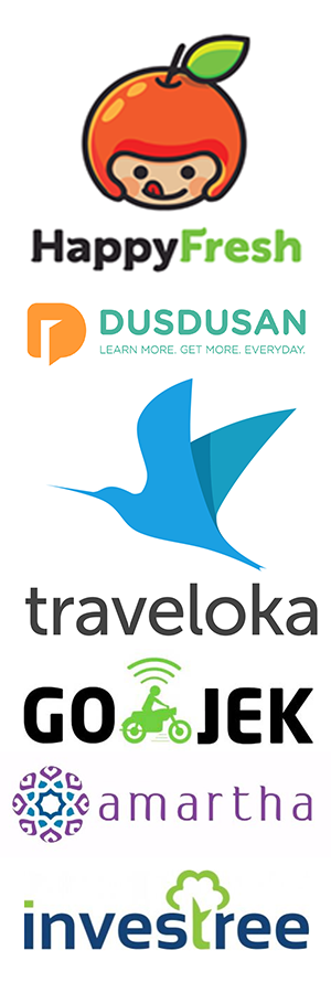 Logos of Indonesian businesses