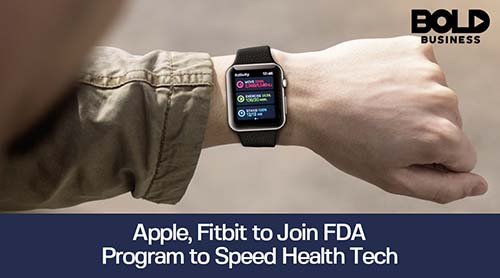 Hand with a health tech watch monitor.