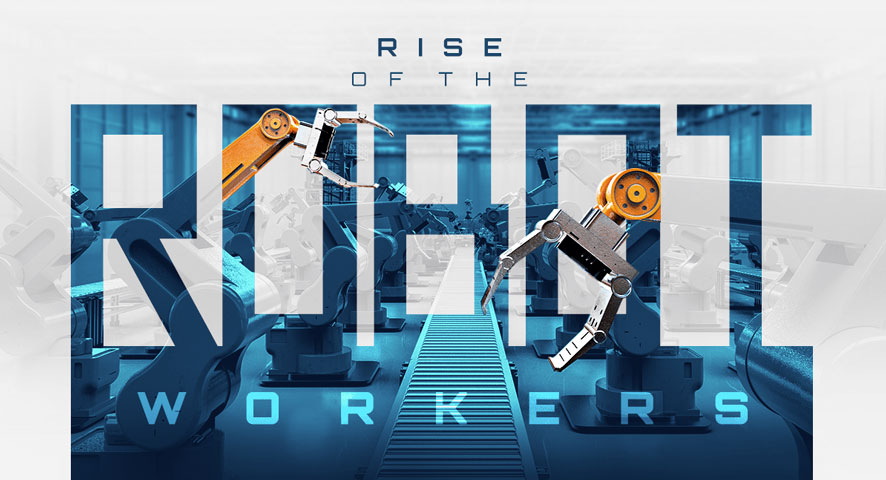 Manufacturing industry evolves with the rise of robot workers