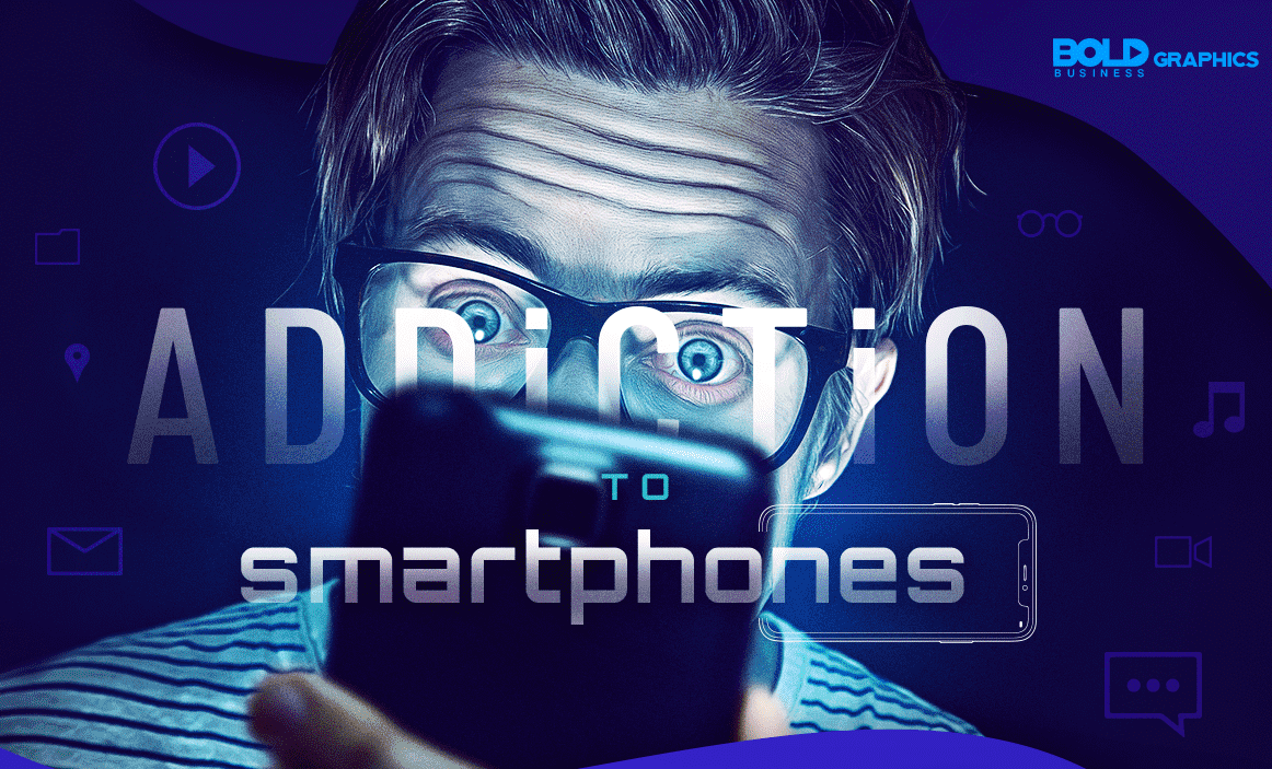Addiction to Smartphones Infographic