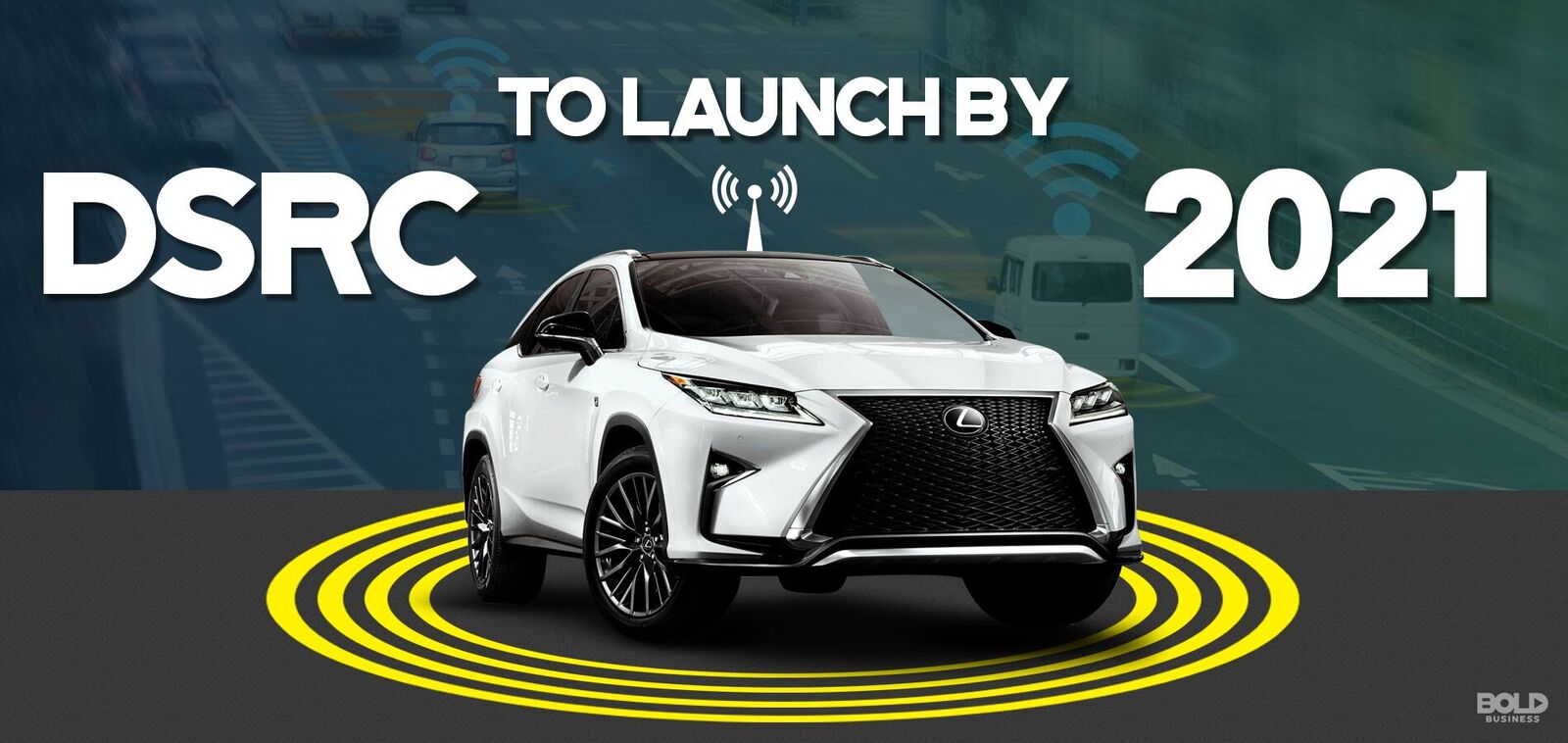 autonomous car equipped with dsrc