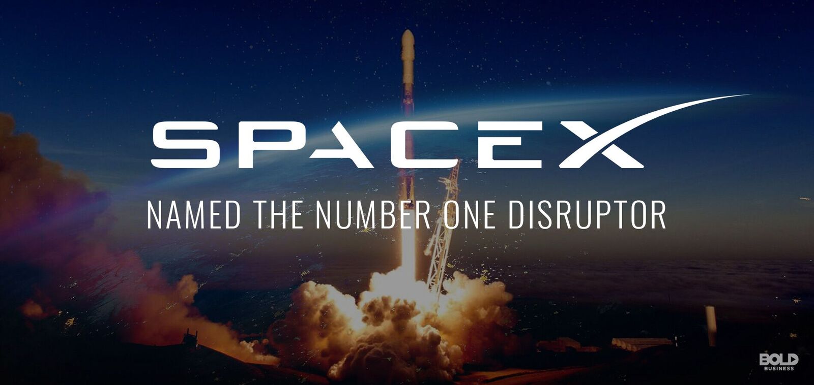 SpaceX Ascends to the Top of the Disruptor 50