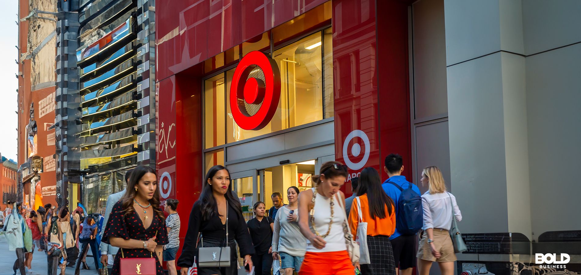 facade of target department store