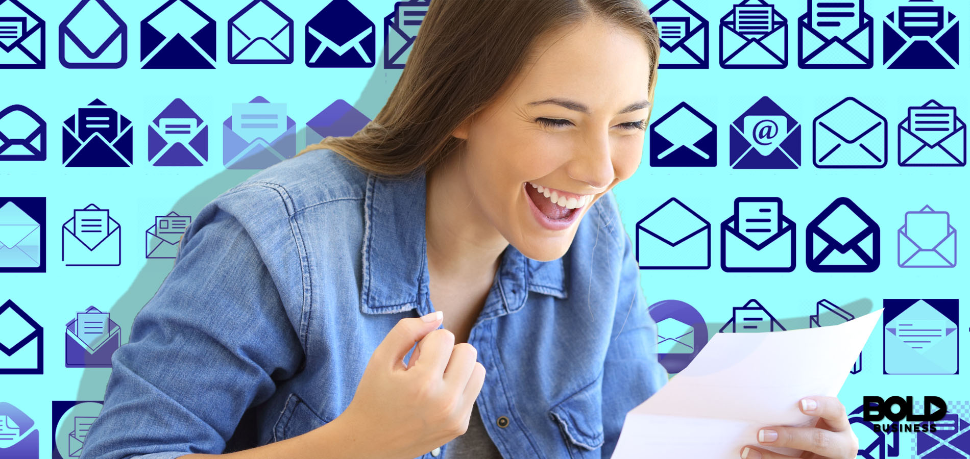 woman shouting in success while looking at a document for millennials