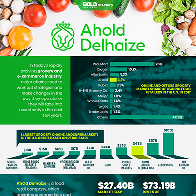 Ahold Delhaize Infographic