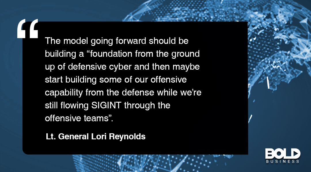 Lt. General Reynolds Marine Corps Cyberspace Command