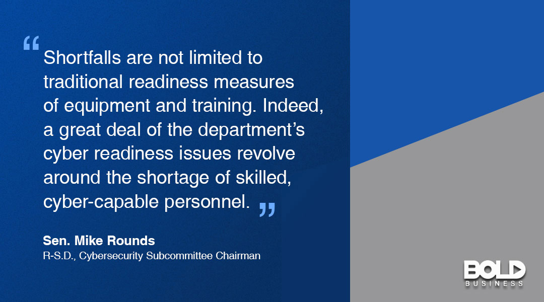 Mike Rounds talks about readiness of on cybercrimes