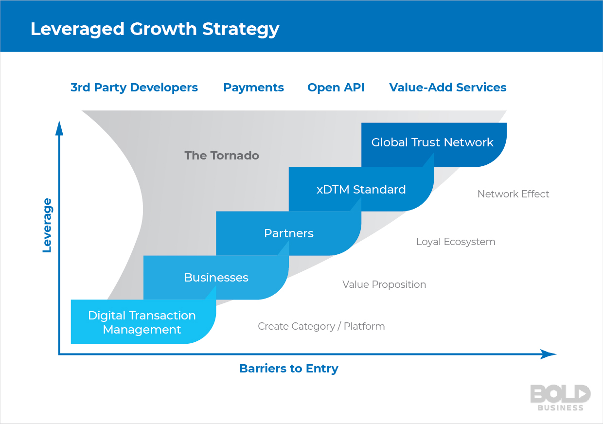 DocuSign's Leverage Growth Strategy A leveraged growth strategy will see the DocuSign company through to even greater expansion.