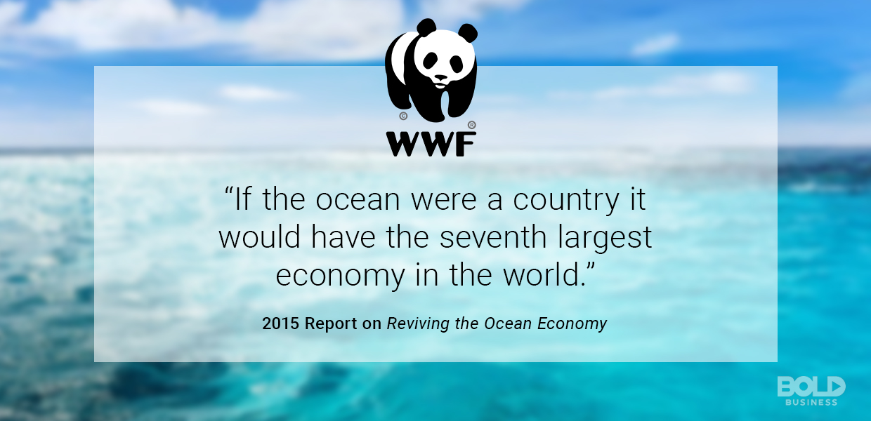 Want to save the world? Then keep in mind the blue economy.