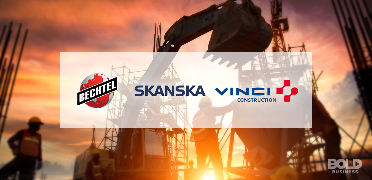 Construction projects have to be aligned with green practices to help save the environment. environmental impact of construction, logos of global construction companies doing construction projects