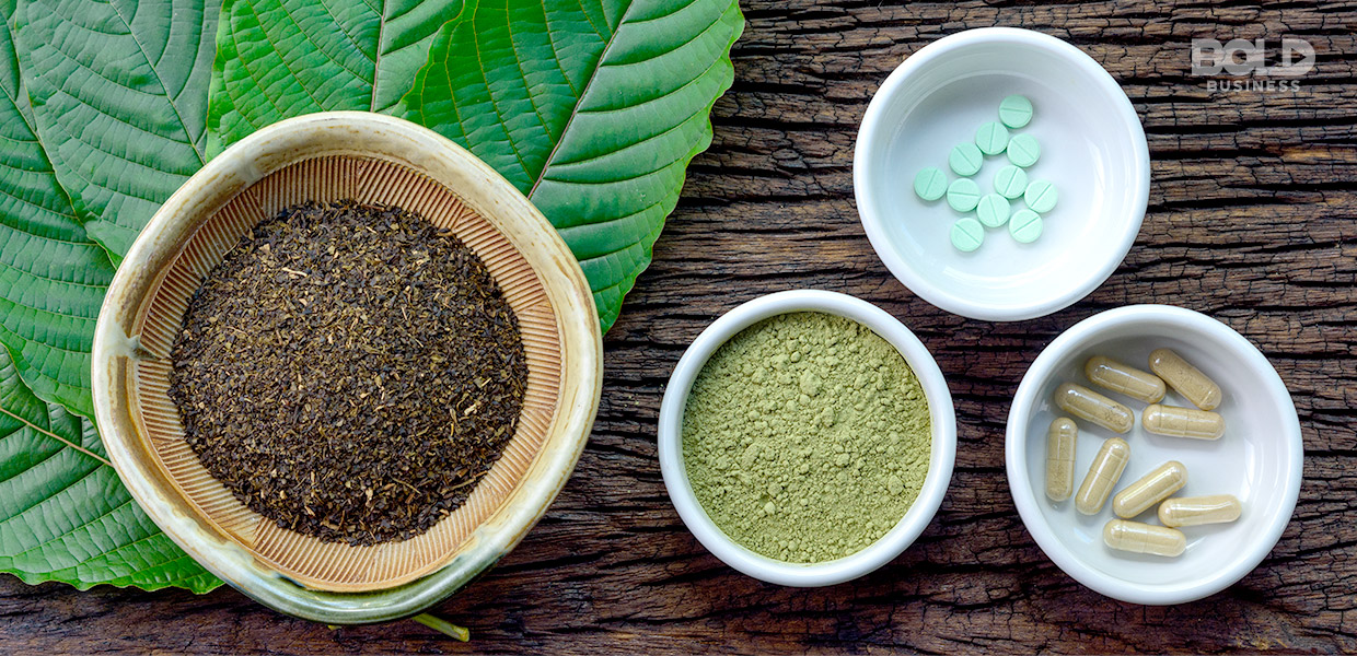 kratom effects, kratom in bowls in dried, powdered, pill and capsule form