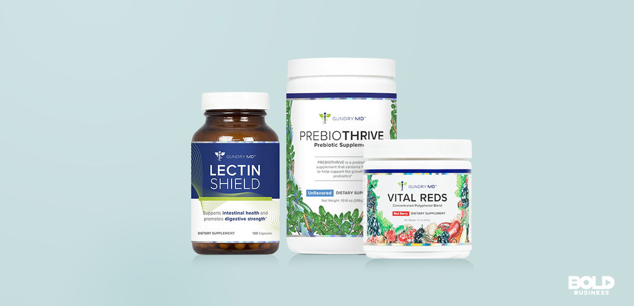 Dr. Steven R. Gundry's expertise is on promoting gut health.