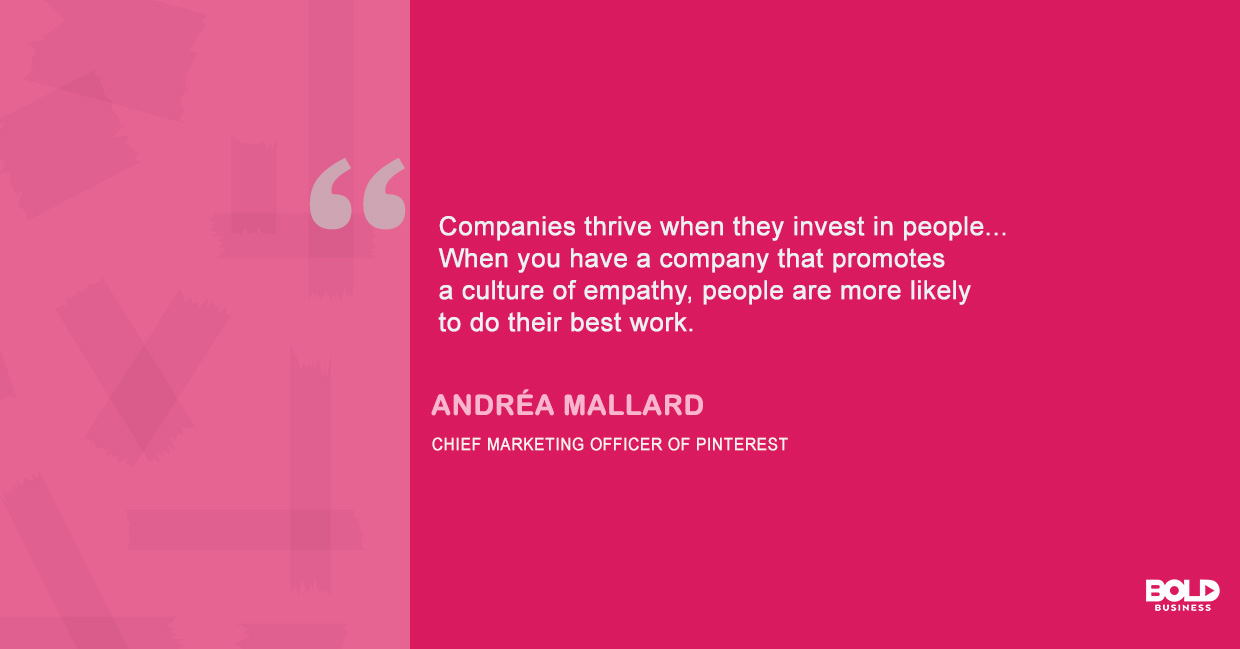 Andréa Mallard quoted