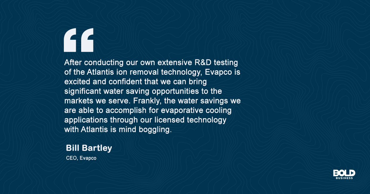 Bill Bartley - CEO, Evapco 