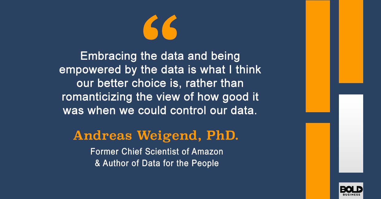 Andreas Weigend quoted