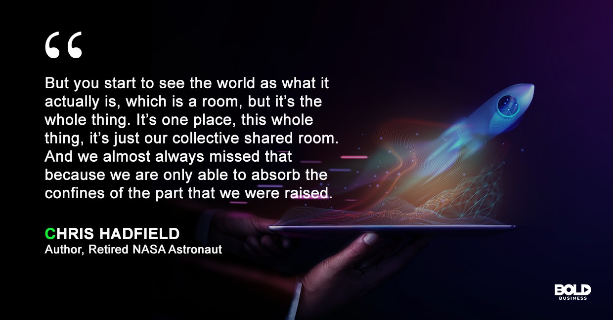 Chris Hadfield quote