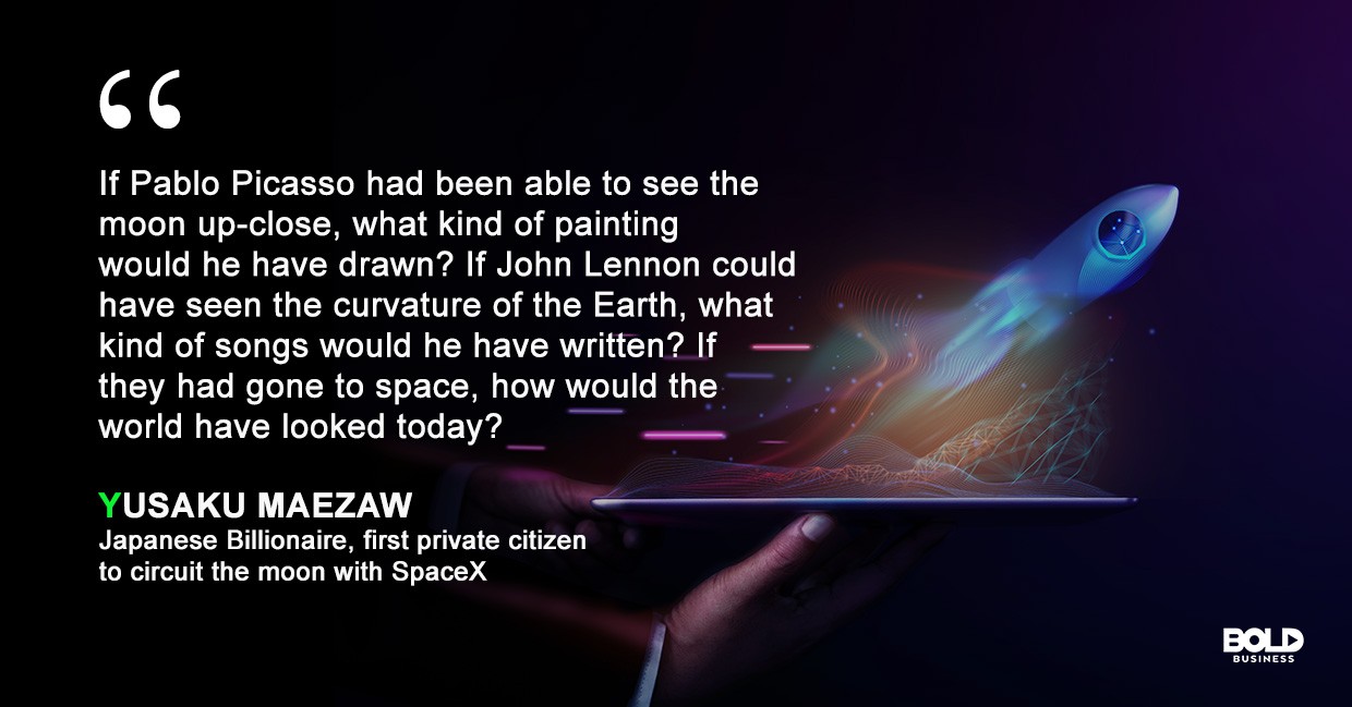 Yusaku Maezaw quote