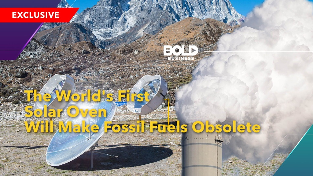The World's First Solar Oven Will Make Fossil Fuels Obsolete