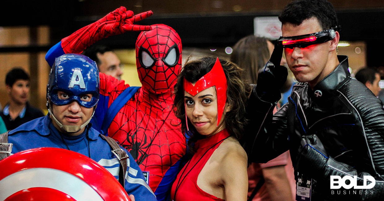 A group of wannabe superheroes