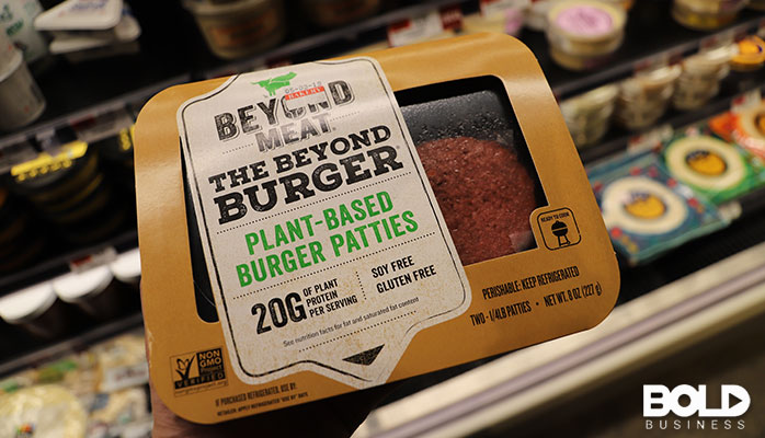 Some fake burgers that make me sad