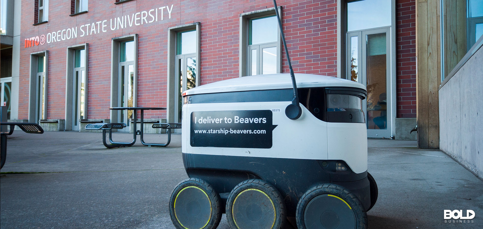Food Delivery Robots on College Campuses Are the Future