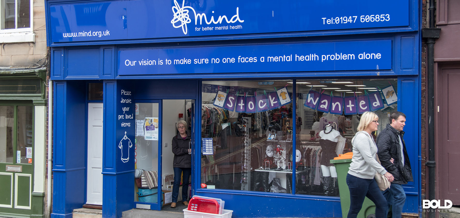 A shop in the UK offering mental health services