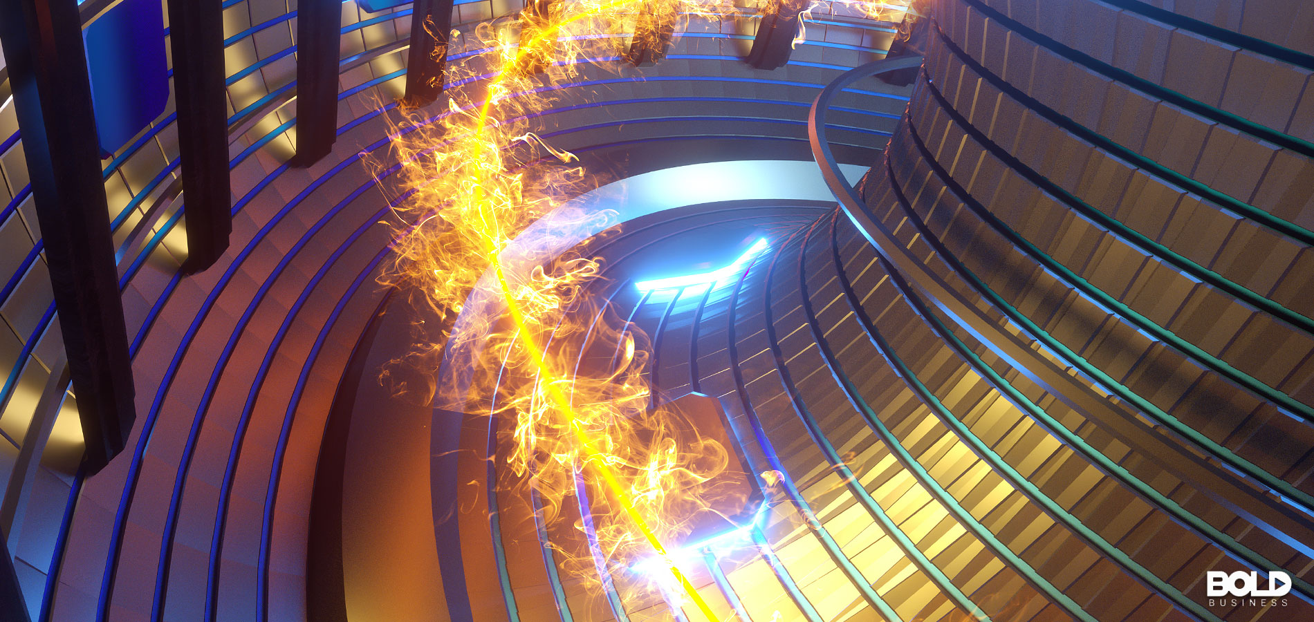 A peak inside a live nuclear reactor