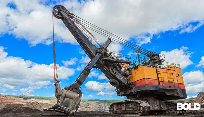 A big crane ready to do some digging