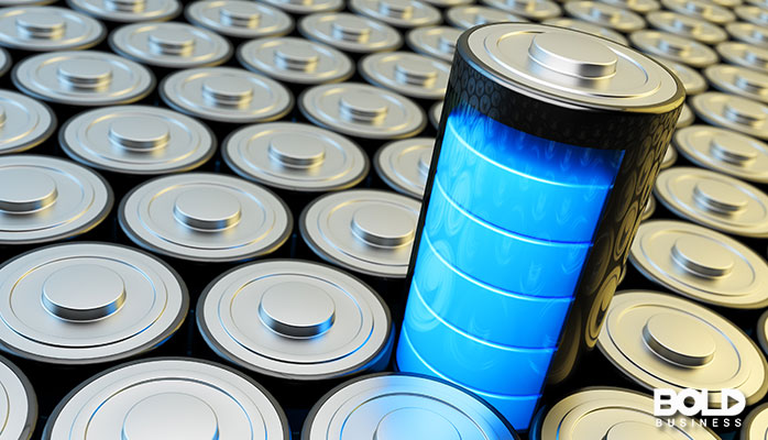 A proud battery in a sea of batteries