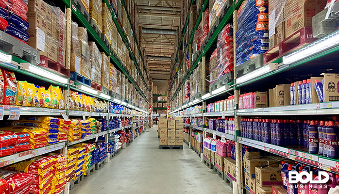 Shelves full of great products