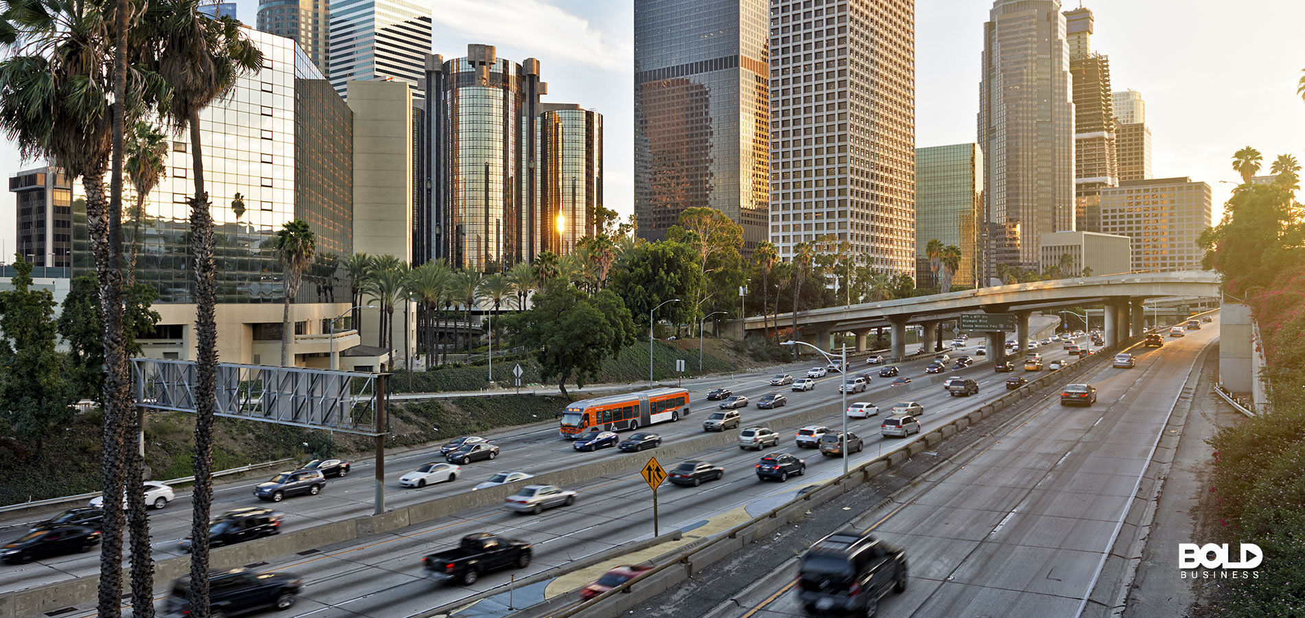 Typical California traffic, which is bad
