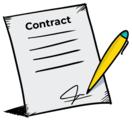contract icon