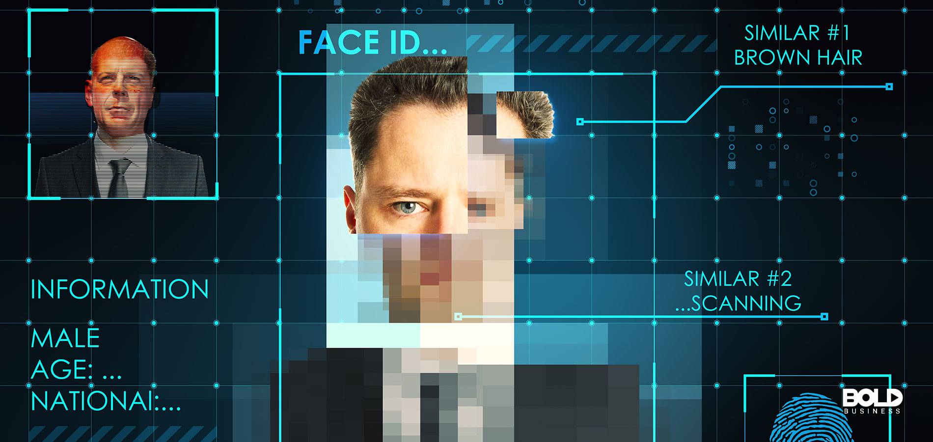 A deepfake AI in action