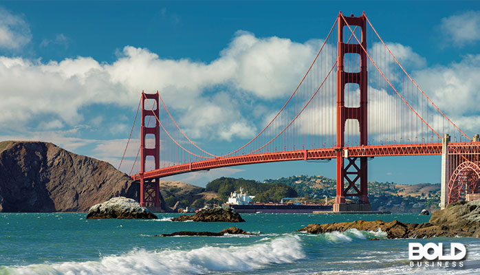 The Gold Gate Bridge I think