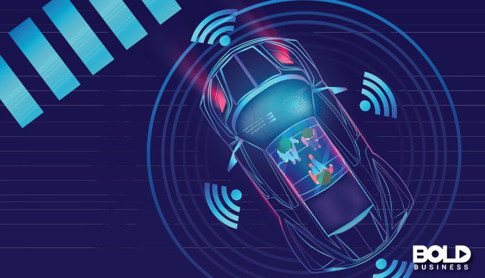A self-driving car with defensive shields
