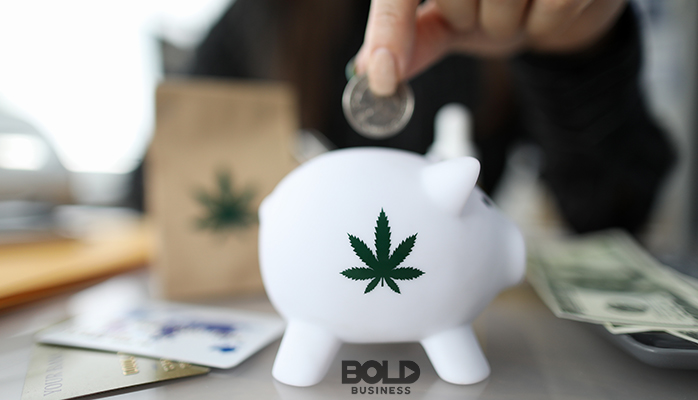 A marijuana piggy bank of some sort