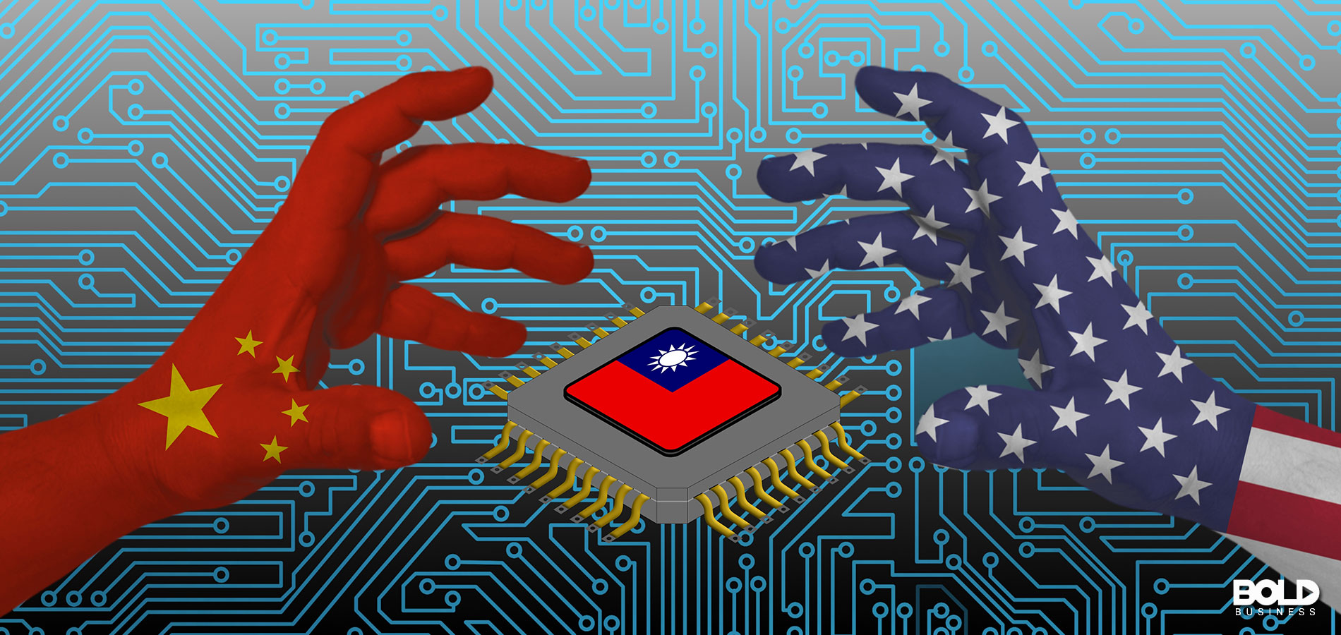 China and the US fighting over chip manufacturing