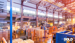 A factory in Taiwan where stuff is built
