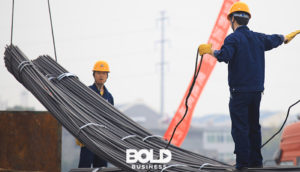 Some workers laying cable somewhere