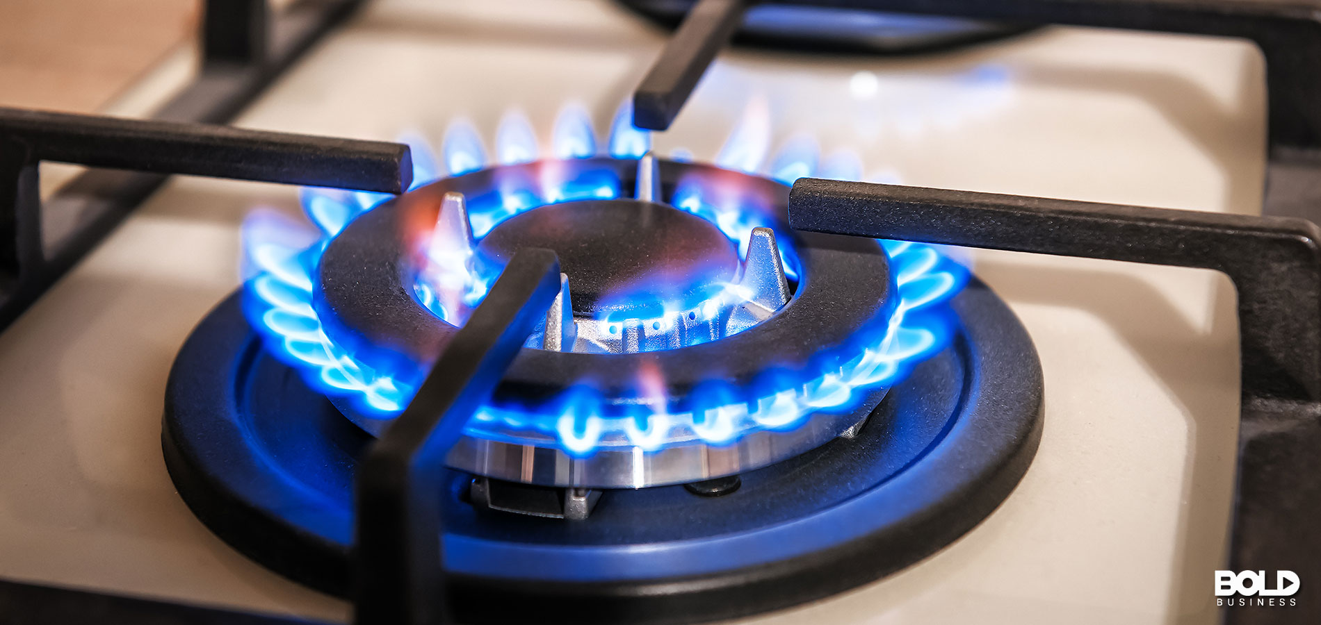 A burner made illegal with bans on gas stoves