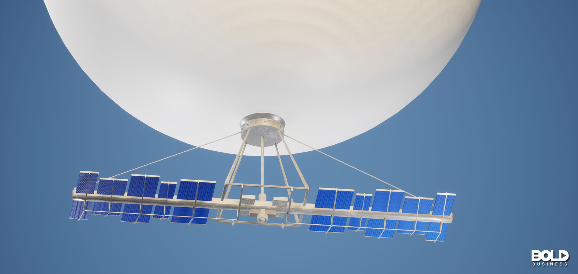 A low-orbiting balloon just chilling up there